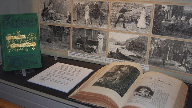 Illustrations from Far From The Madding Crowd by illustrator Allingham for its first publication in The Cornhill Magazine in 1873