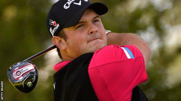 World number 15 Patrick Reed