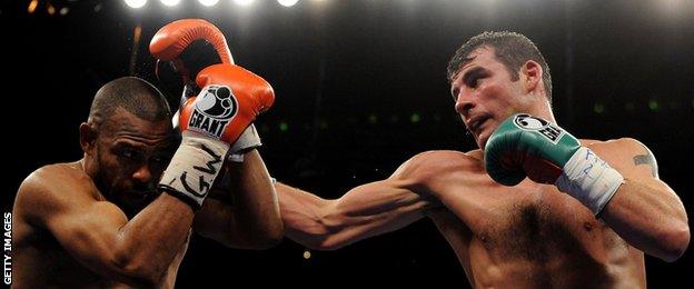 Roy Jones Jr and Joe Calzaghe