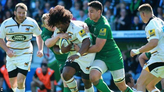 Wasps flanker Ashley Johnson