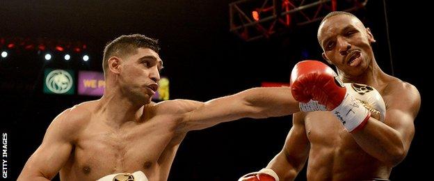 Amir Khan and Devon Alexander