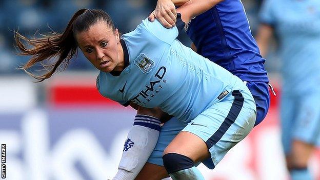 Natasha Harding joined Manchester City Women after a proposed move to Washington Spirit fell through