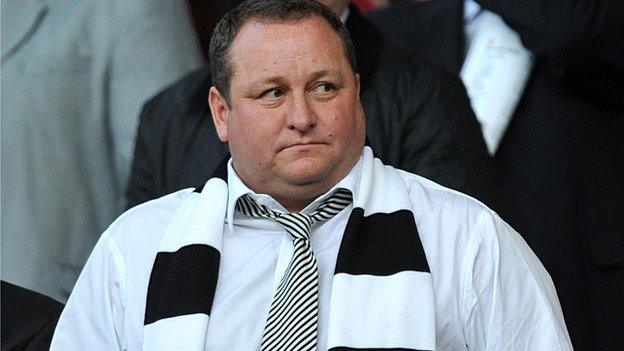 Newcastle United owner Mike Ashley