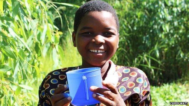 Marita Wyson now benefits from Mary's Meals.