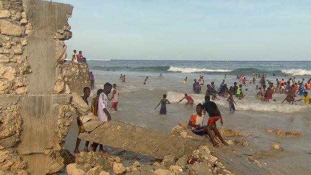 Lido beach, Mogadishu