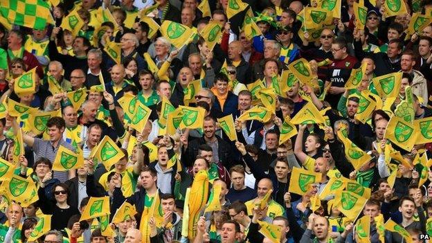 Norwich City fans