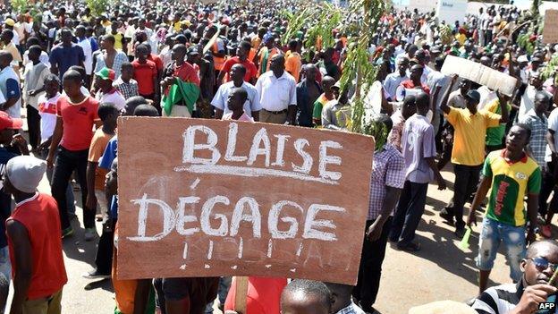 Protests in Burkina Faso