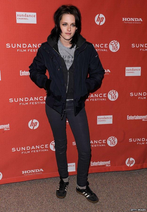 Actress Kristen Stewart attends the 'Camp X-Ray' premiere at Eccles Center Theatre during the 2014 Sundance Film Festival 17 January 2014