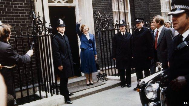 Margaret Thatcher in 1979