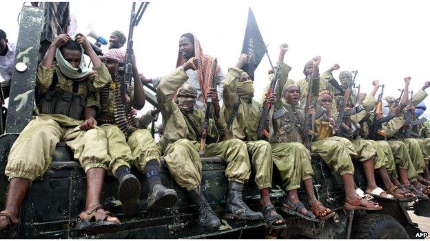 al-Shabaab militants