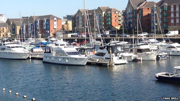 Swansea marina