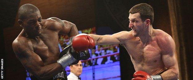 Jermain Taylor and Carl Froch