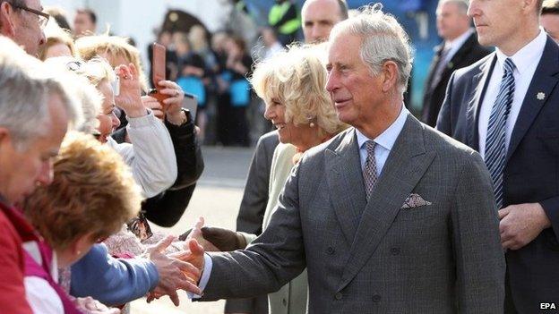 Prince Charles in Mullaghmore