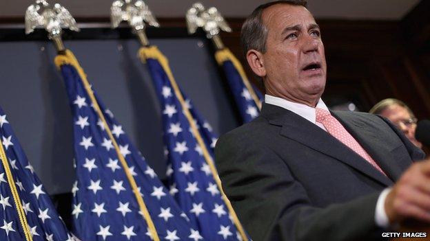 Speaker of the House John Boehner.