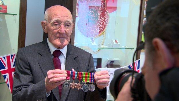 Robert Wright, 92, from north Belfast, was a teenage soldier serving in a Welsh regiment