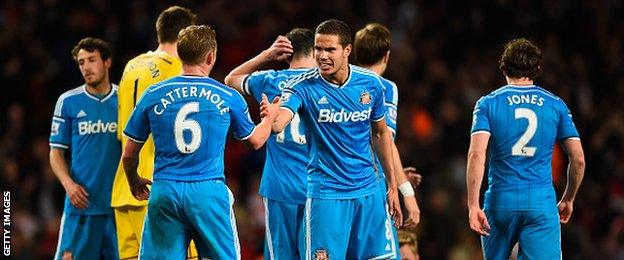 Sunderland players