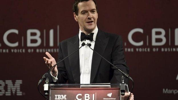 george osborne at CBI