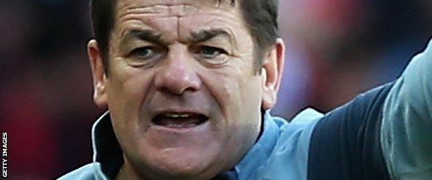 John Carver accused players of lacking "bottle" for relegation