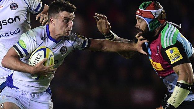 George Ford in action against Harlequins