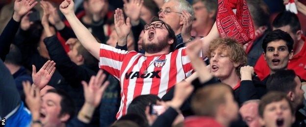 Sunderland fans