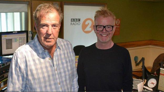 Jeremy Clarkson and Chris Evans