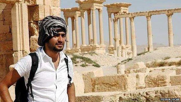 Hassan in Palmyra