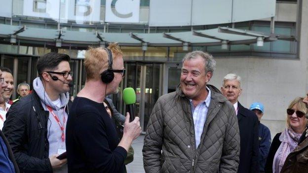 Chris Evans and Jeremy Clarkson