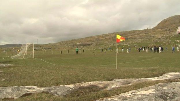 Eriskay football pitch