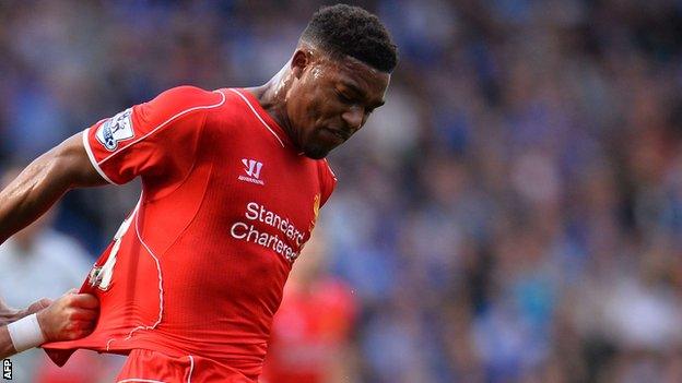 Jordon Ibe of Liverpool