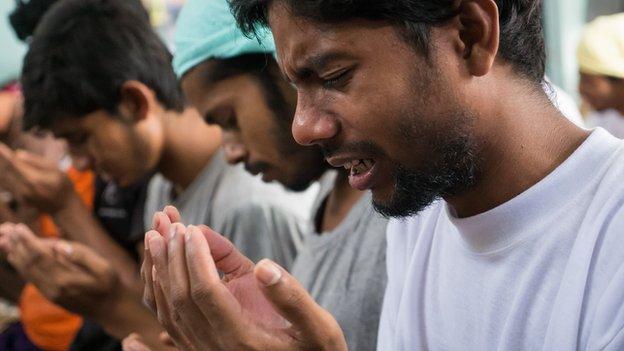 Rohingya migrants