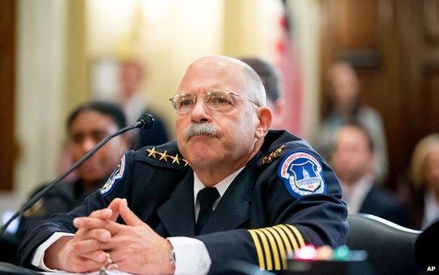 US Capitol Police Chief Kim Dine