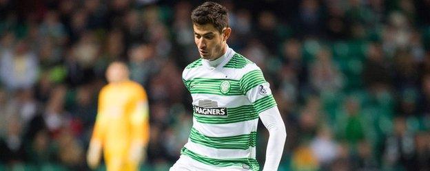 Celtic midfielder Nir Bitton