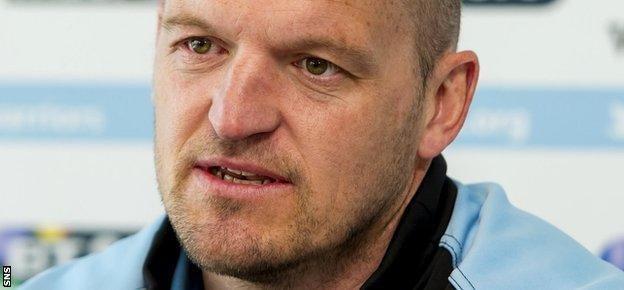 Glasgow head coach Gregor Townsend