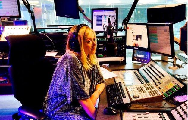 Fearne Cotton on her last day