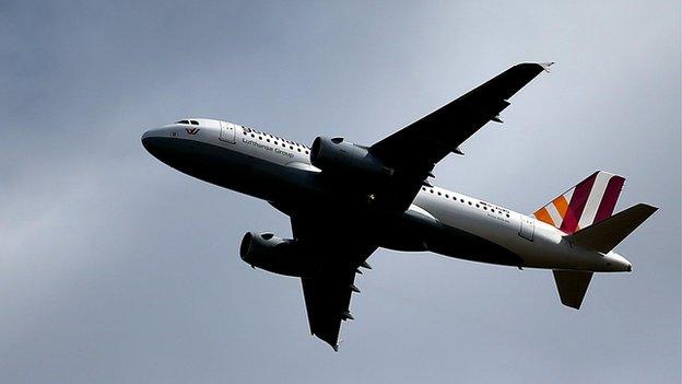 A Germanwings Airbus A320 similar to the one which crashed