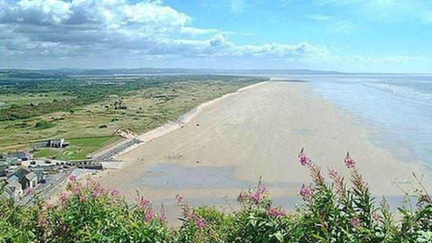 Pendine Sands - Photo courtesy of Carmarthenshire Council