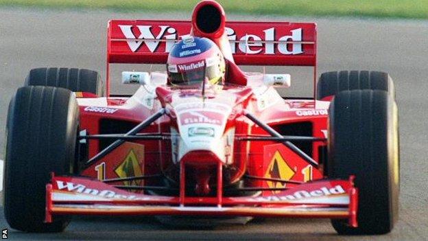 Jacques Villeneuve in 1998