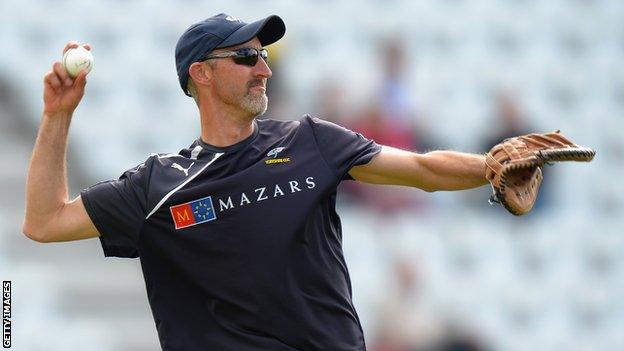 Yorkshire coach Jason Gillespie