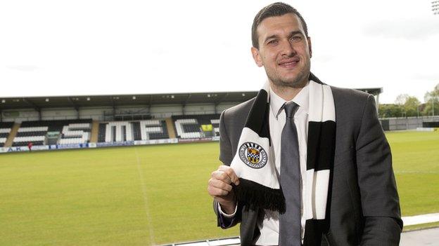 Ian Murray at St Mirren Park