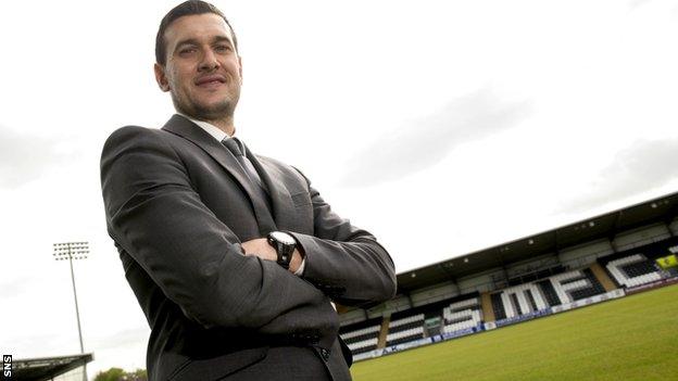 Ian Murray at St Mirren Park