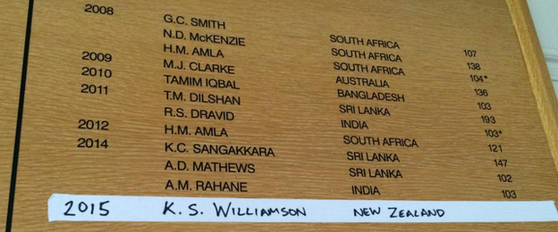 Lord's honours board