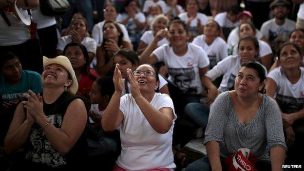 Catholics at beatification ceremony for Romero