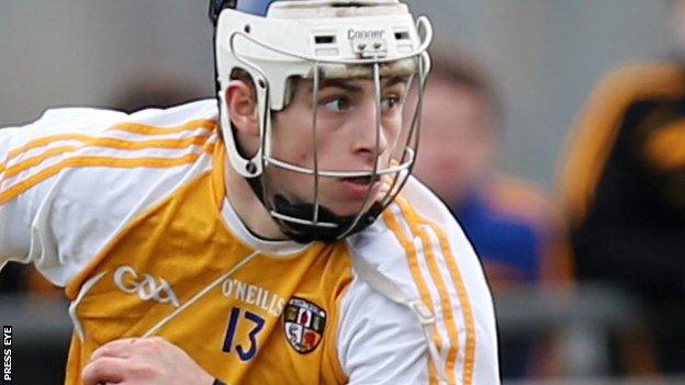 Conor Johnston scored Antrim's only goal