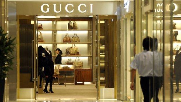 Gucci shop in China