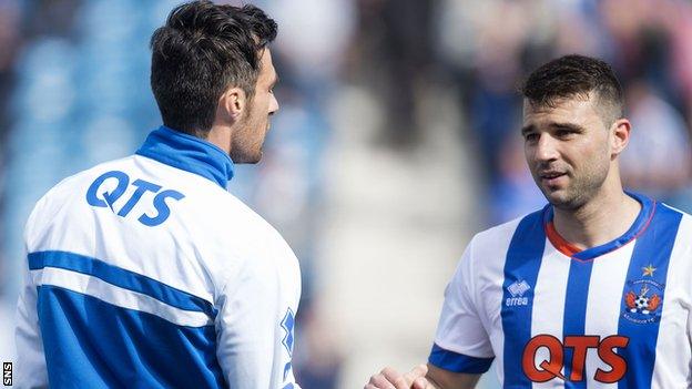 Kilmarnock midfielder Alexei Eremenko