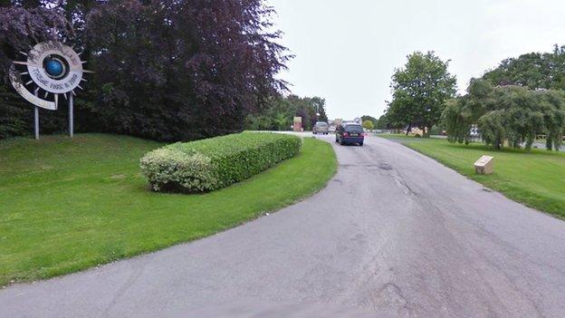 Flamingo Land entrance