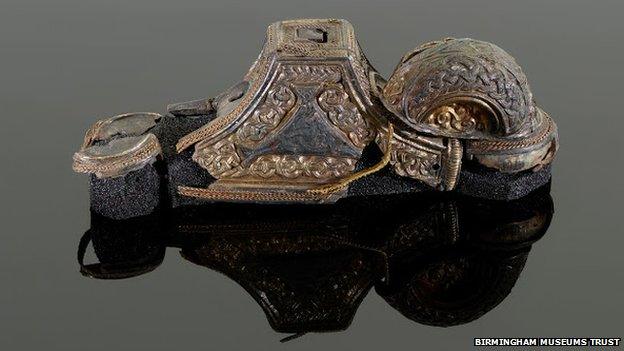 Staffordshire hoard sword pommel