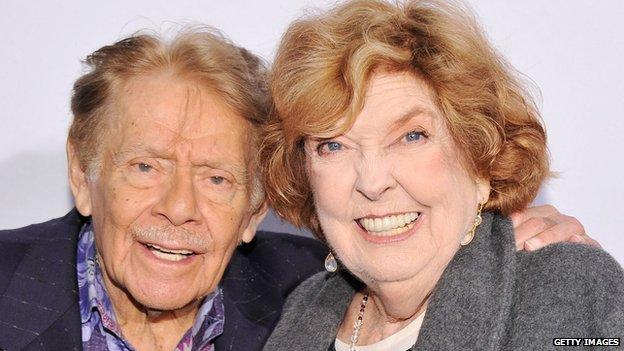 Jerry Stiller and Anne Meara in 2012