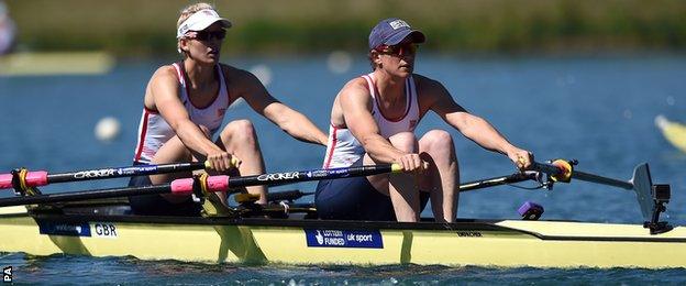 Katherine Grainger and Victoria Thornley