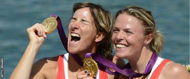 Katherine Grainger and Anna Watkins